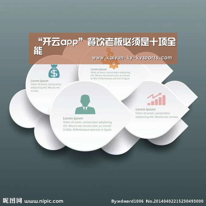 “开云app”餐饮老板必须是十项全能(图1) 云开体育app官网