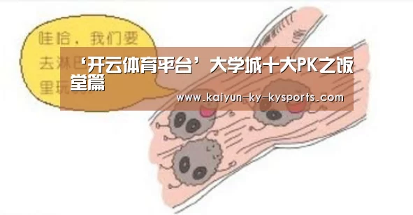 ‘开云体育平台’大学城十大PK之饭堂篇(图1) 开云体育网页版